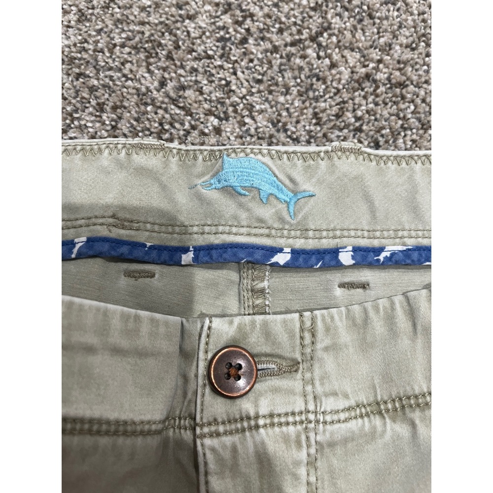 Tommy Bahama Boracay Cargo Shorts Mens 52 Khaki Tan Cotton Tencel Blend Casual - Picture 3 of 6
